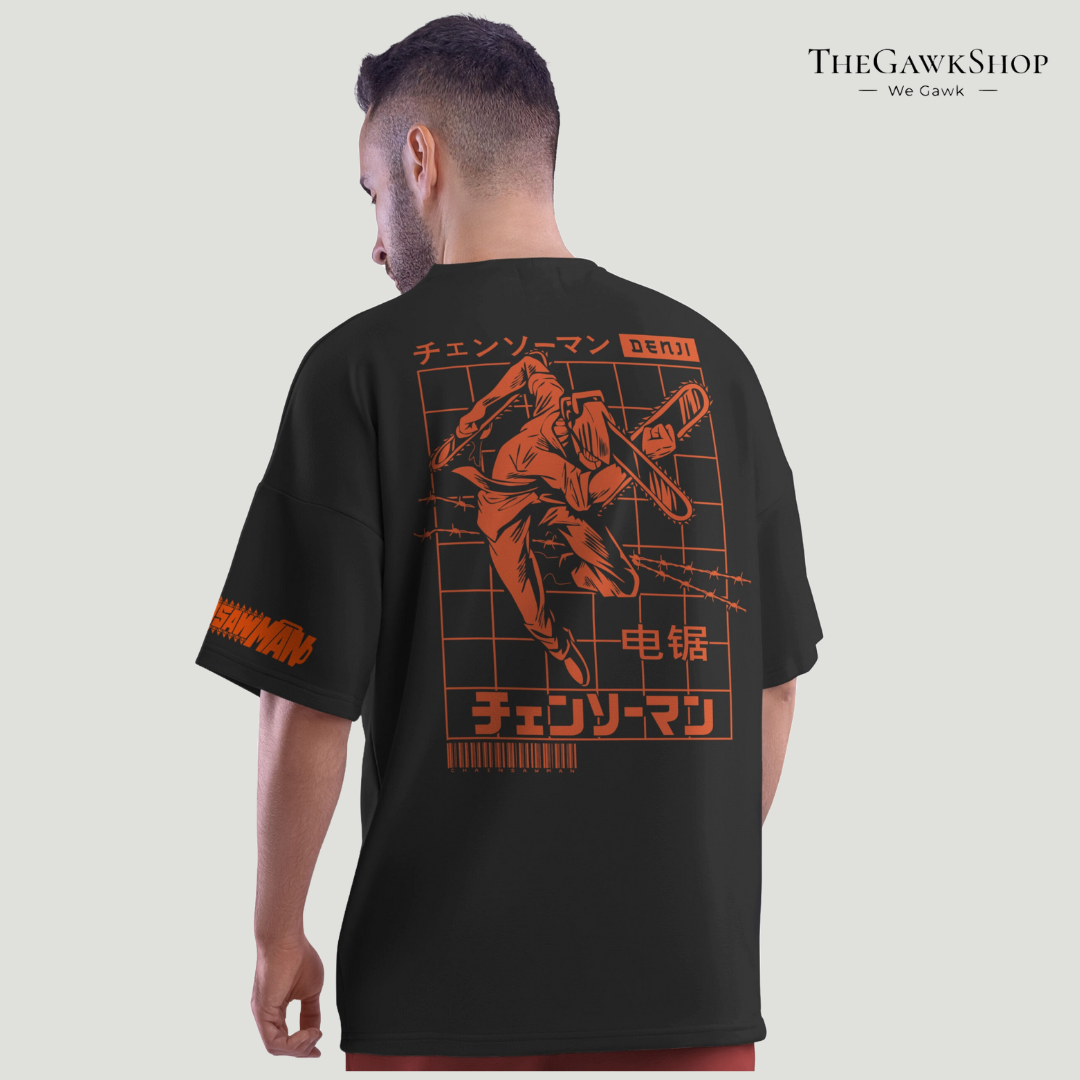 Denji-Chainsaw Man Oversized T-shirt