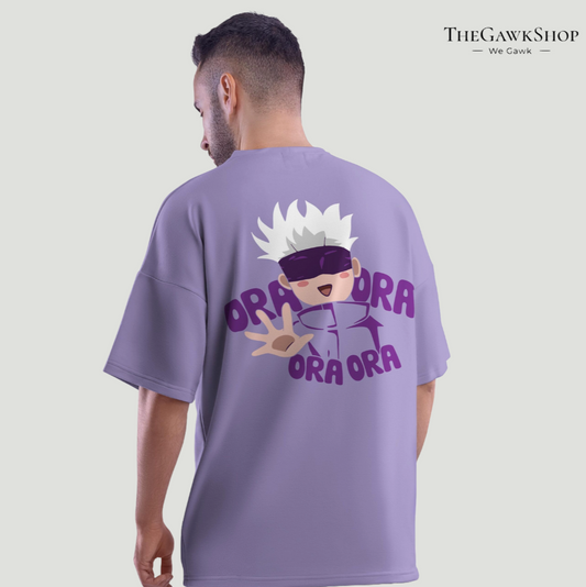 Gojo-Ora Ora Oversized T-shirt